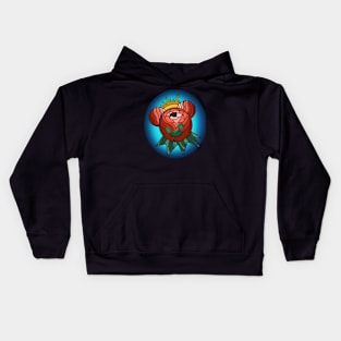 An Abstract Journey with a Beloved Bear Kids Hoodie